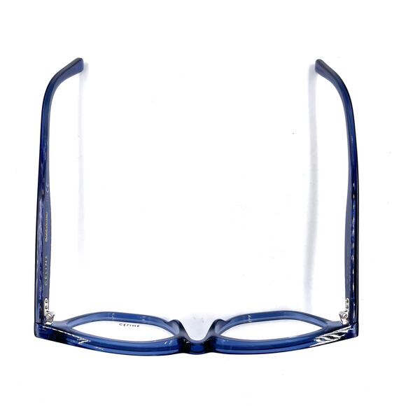Celine Eyeglasses Blue Crystal Frames Full Rim Square Optical CL50009I‎ - Picture 4 of 11